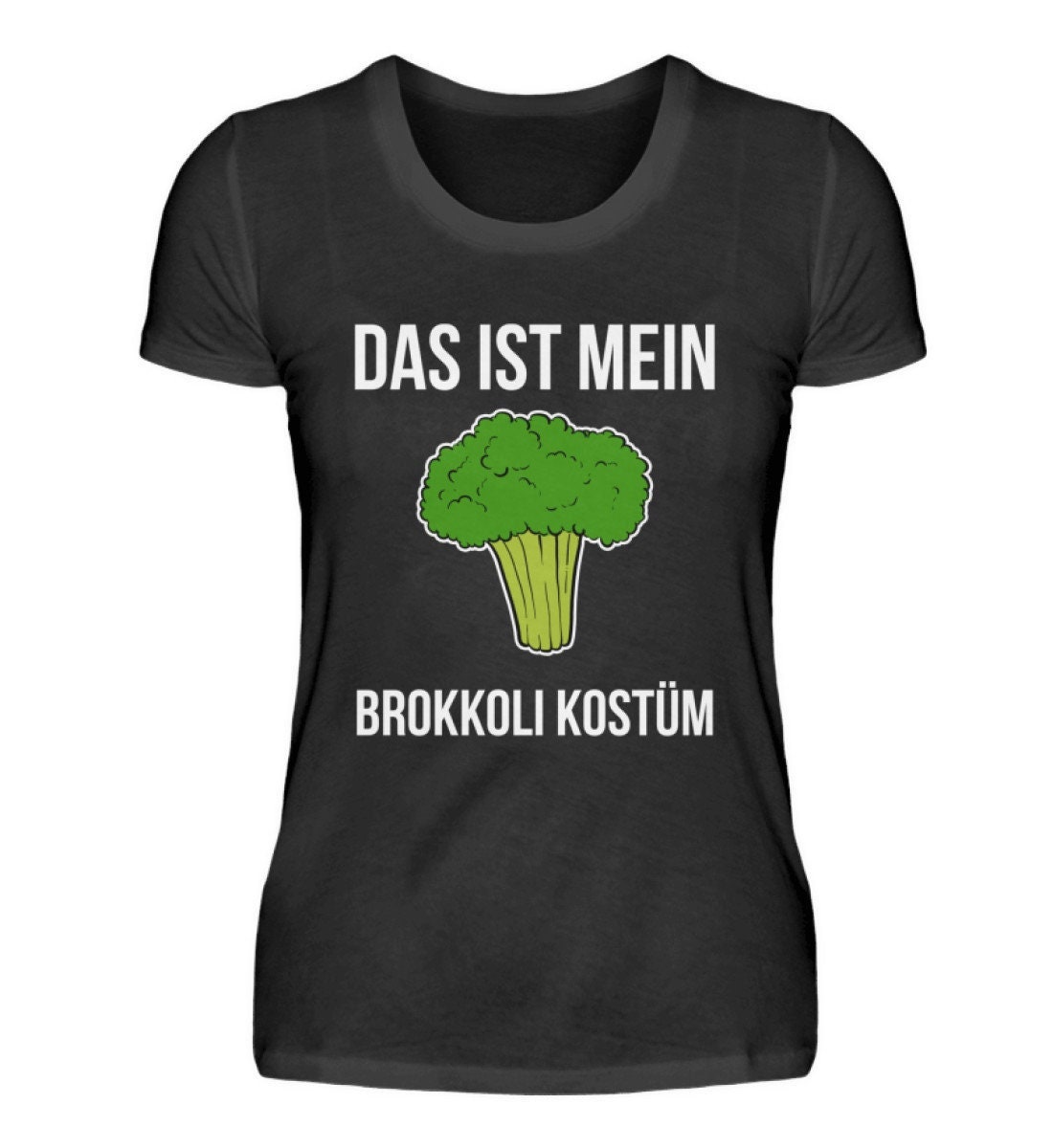 Kostüm Fastnacht Karneval Verkleidung Lustig Brokkoli - Damenshirt von TrashpandaInternet