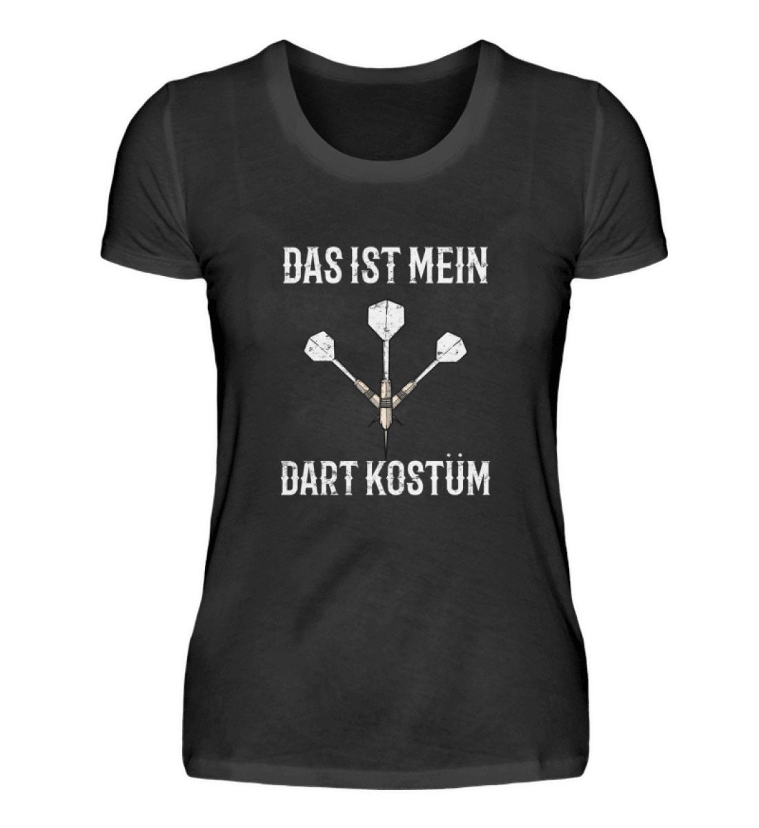 Kostüm Fastnacht Karneval Verkleidung Lustig Dart - Damenshirt Kostüm Fastnacht Karneval Verkleidung Lustig Dart - Damenshirt von TrashpandaInternet