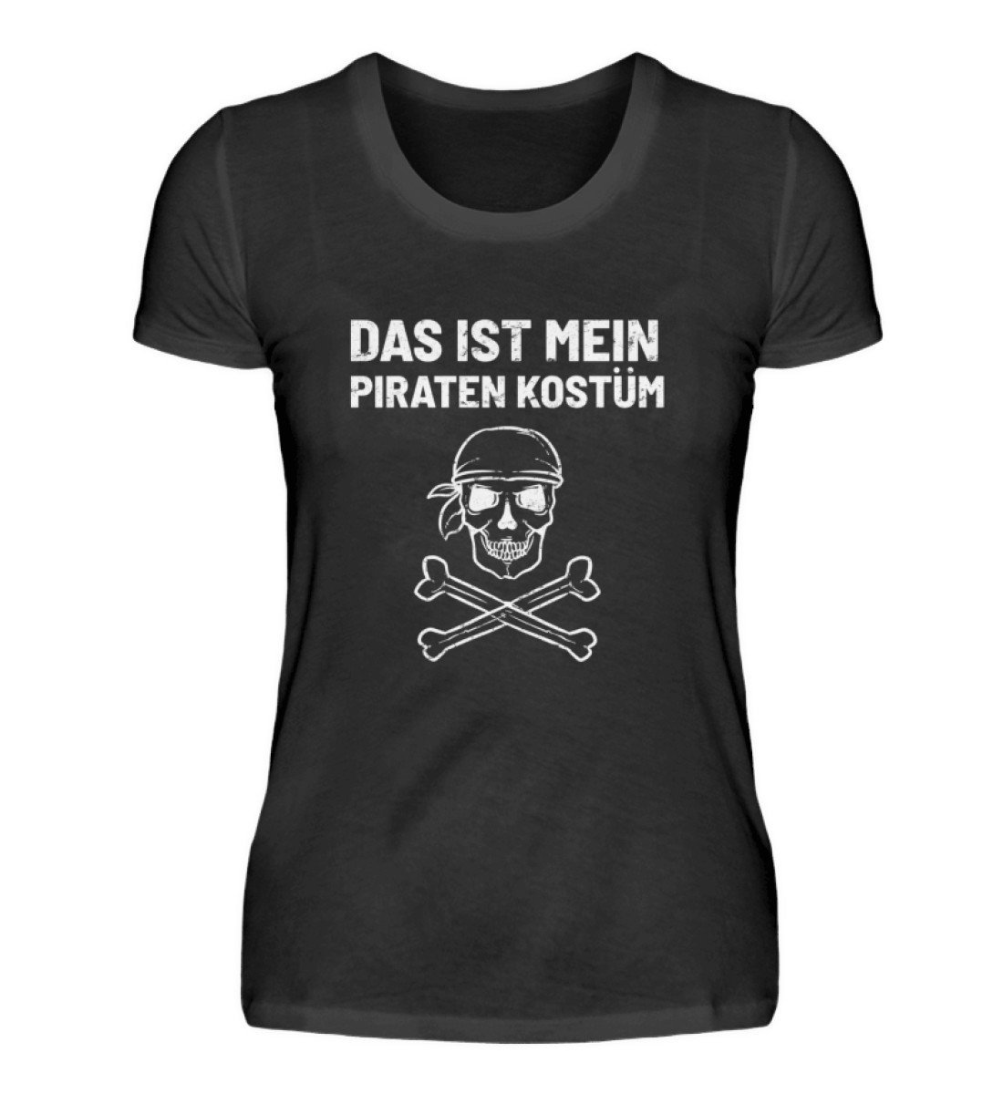 Kostüm Fastnacht Karneval Verkleidung Lustig Piraten - Damenshirt von TrashpandaInternet