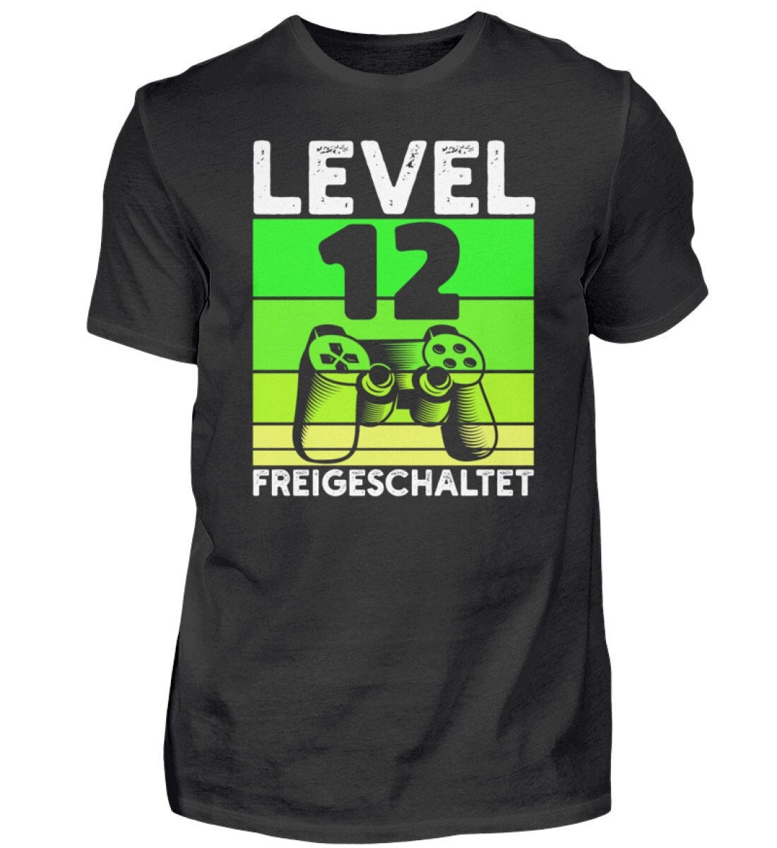 Level 12 Freigeschaltet Gamer Gaming Geburtstag Complete Retro - Herren Shirt Level 12 Freigeschaltet Gamer Gaming Geburtstag Complete Retro - Herren Shirt von TrashpandaInternet