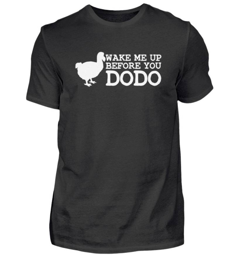 Lustiges Dodo Shirt Herren - Vogel Army Airlines Witziges Wake Me Up Before You von TrashpandaInternet