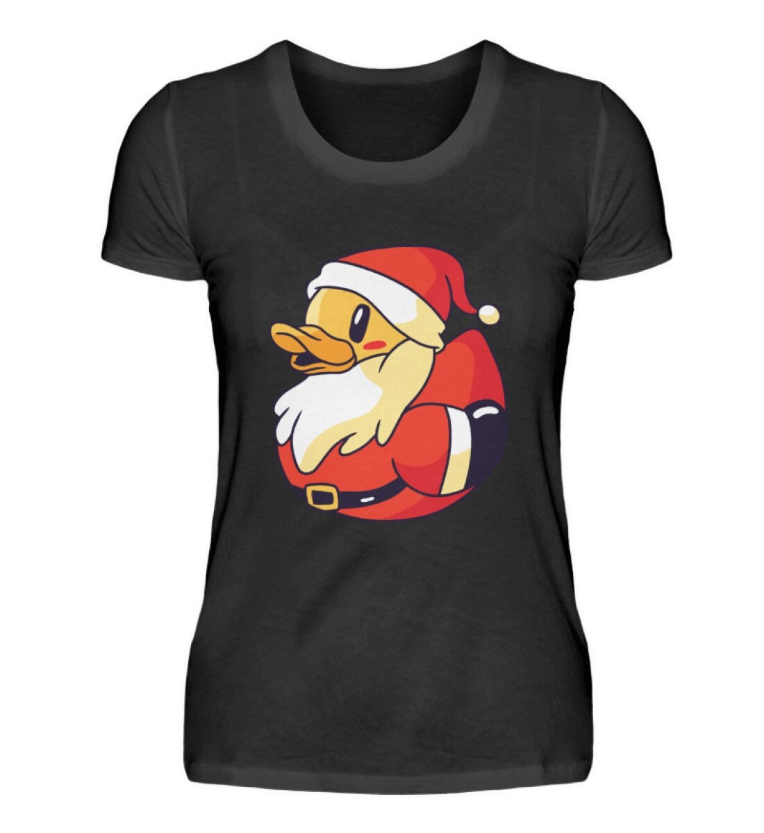 Weihnachtsmann Ente - Damenshirt von TrashpandaInternet