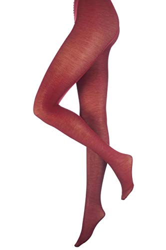 Trasparenze Gennifer Merino Wolle Strumpfhose Rubino XXL von Trasparenze
