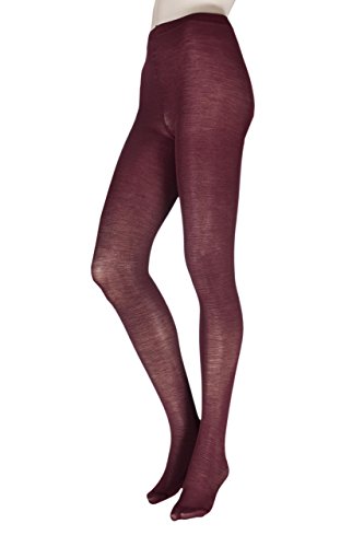 Trasparenze Damen 1 Paar Jennifer Merinowolle Strumpfhosen Vinaccia Extra Large von Trasparenze