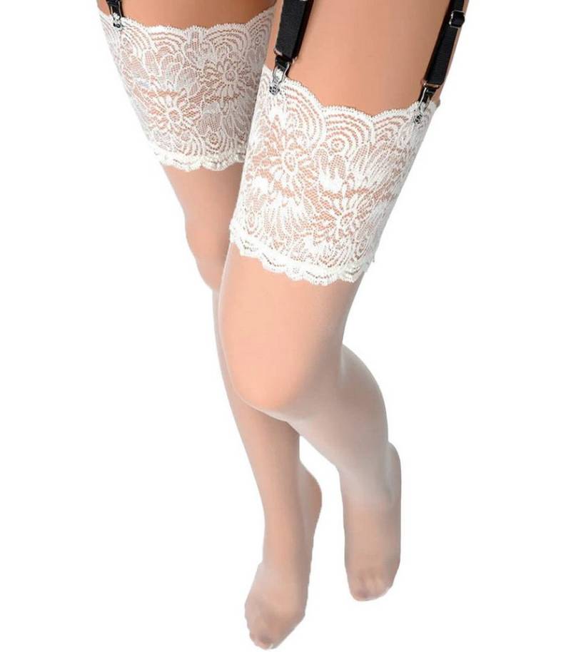 Trasparenze Strapsstrümpfe ELEONORA (Packung, 1-Paar, 1 Paar) elegant von Trasparenze
