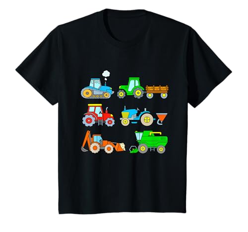 T-Shirt mit Traktormotiv für Jungen T-Shirt von Trattore TShirt Bambini