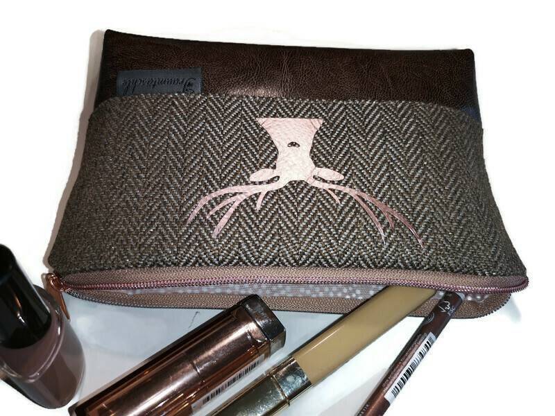 Schminktasche Kosmetiktasche von Traumtaeschle