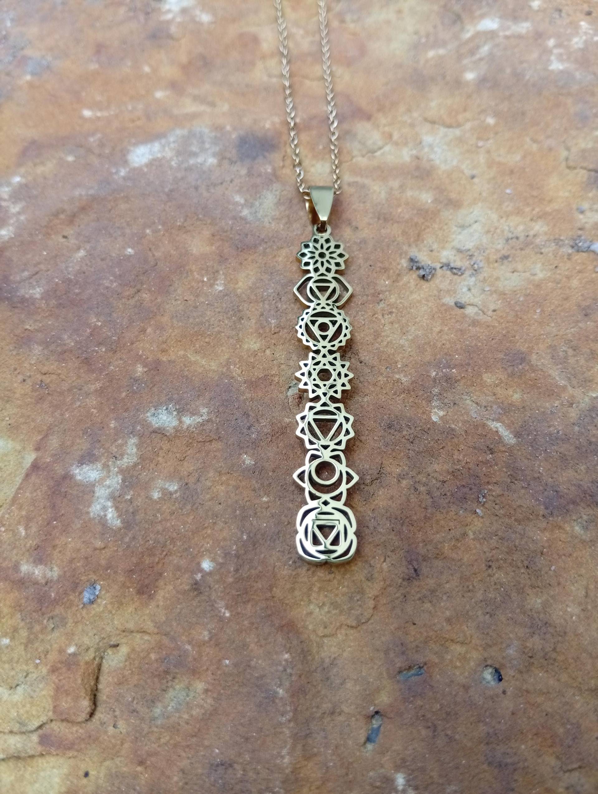 Halskette Chakra von Traumzauberwald