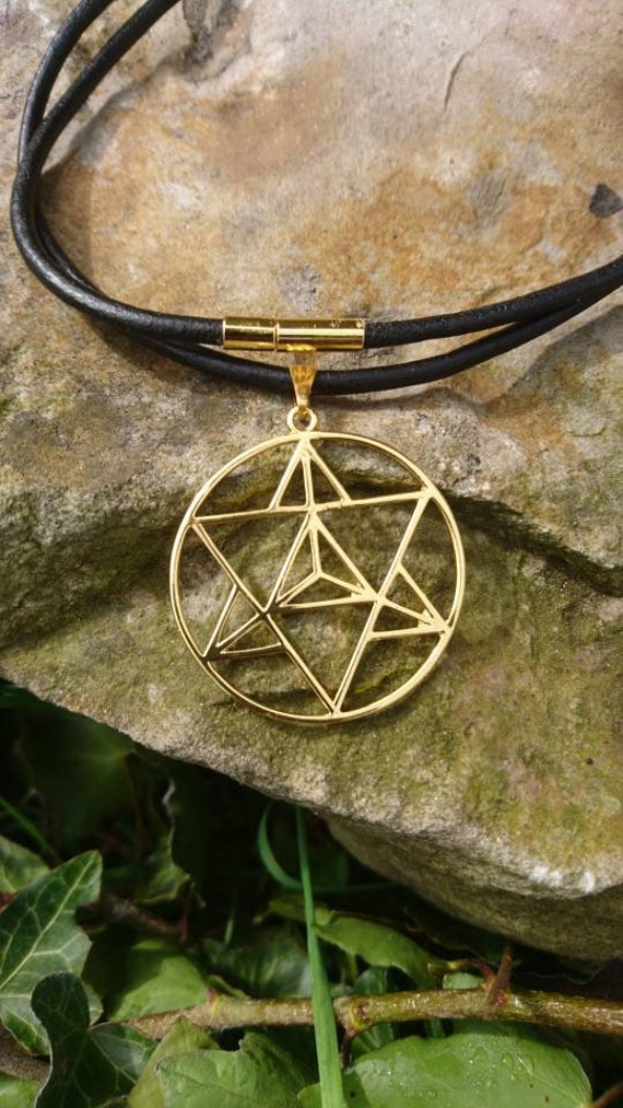 Halskette Merkaba Meditation Halskette Merkaba Meditation von Traumzauberwald