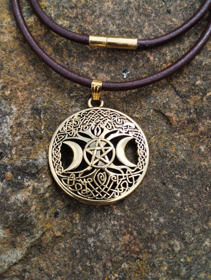 Pentagramm Halskette von Traumzauberwald