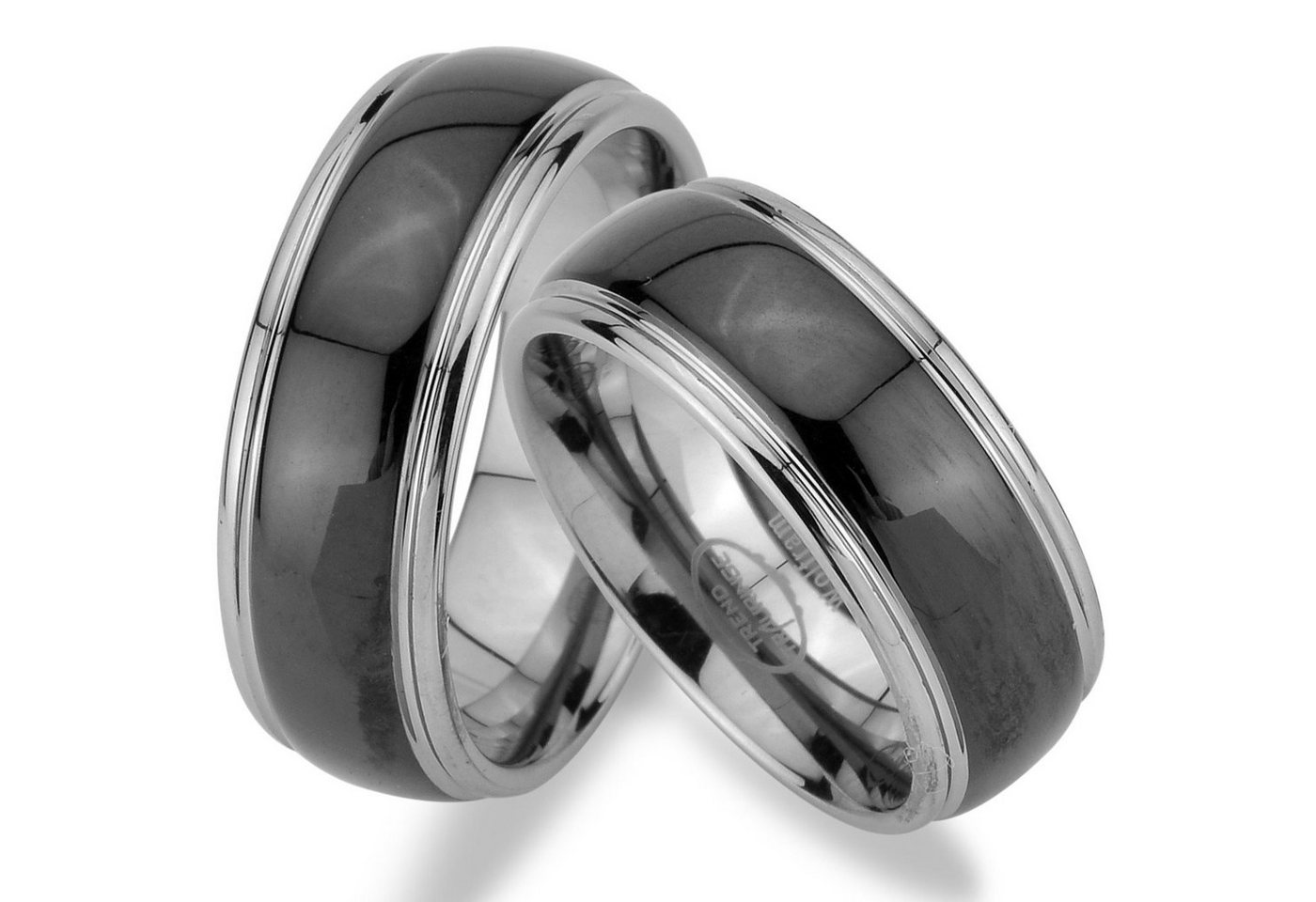 Trauringe123 Trauring WOLFRAM TRAURINGE, RINGE, Black Line, Hochzeitsringe Verlobungsringe Trauringe Eheringe Partnerringe JW34 von Trauringe123