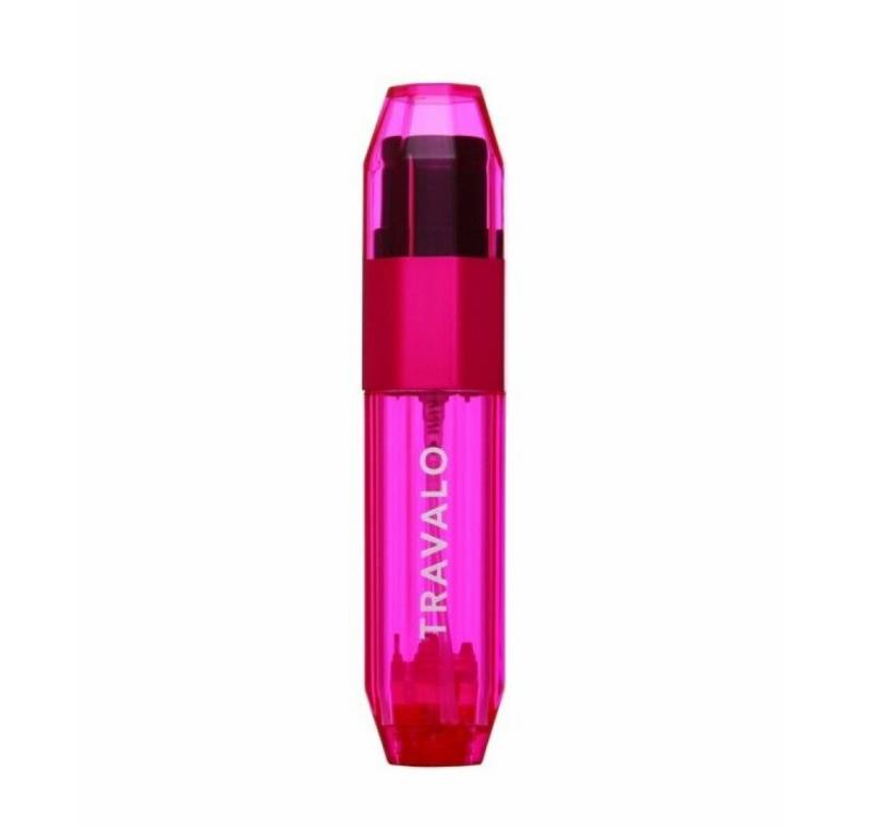 Travalo Körperpflegeduft Parfüm Pod Ice nachfüllbar Parfüm Zerstäuber Hot Pink 5ml von Travalo