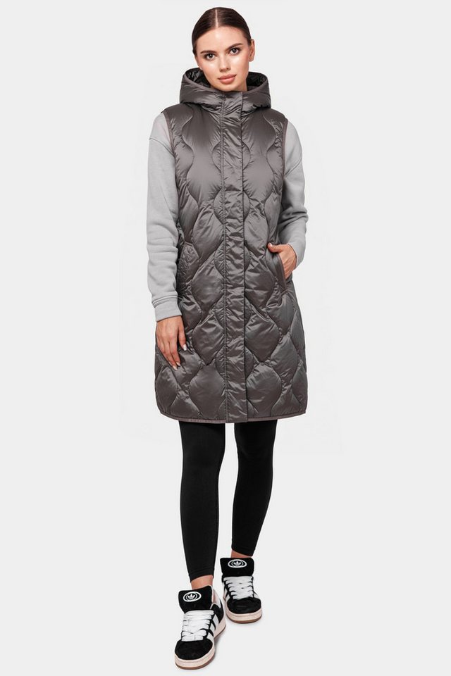 Travel 8 Daunenjacke Elegante Damen Daunenweste mit Wellensteppung Herbst/Winter von Travel 8