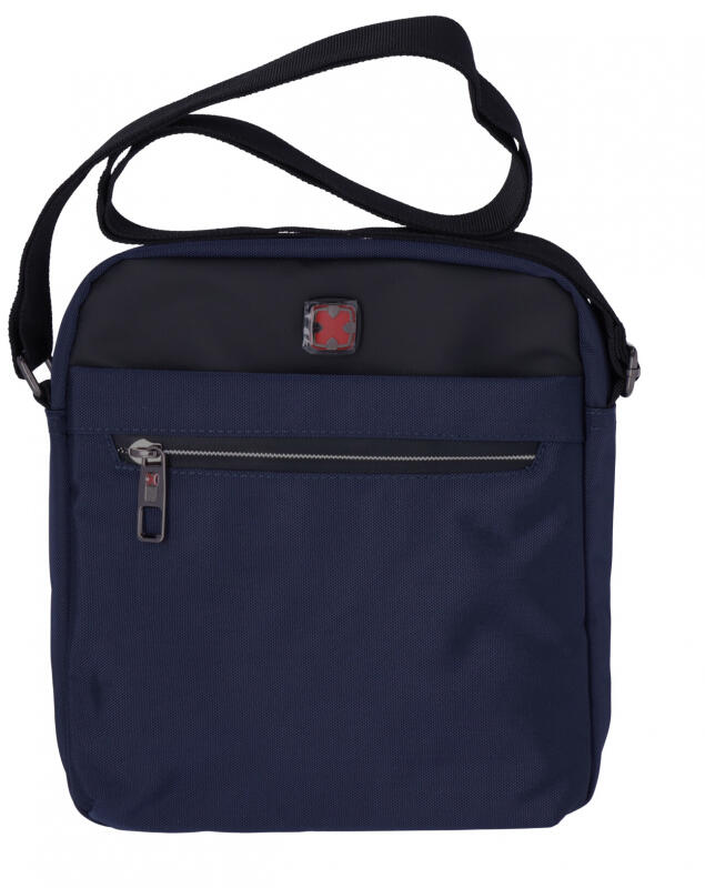 Travel N Meet - Dernier Schultertasche aus Spinnstoff navy Blau von Travel N Meet