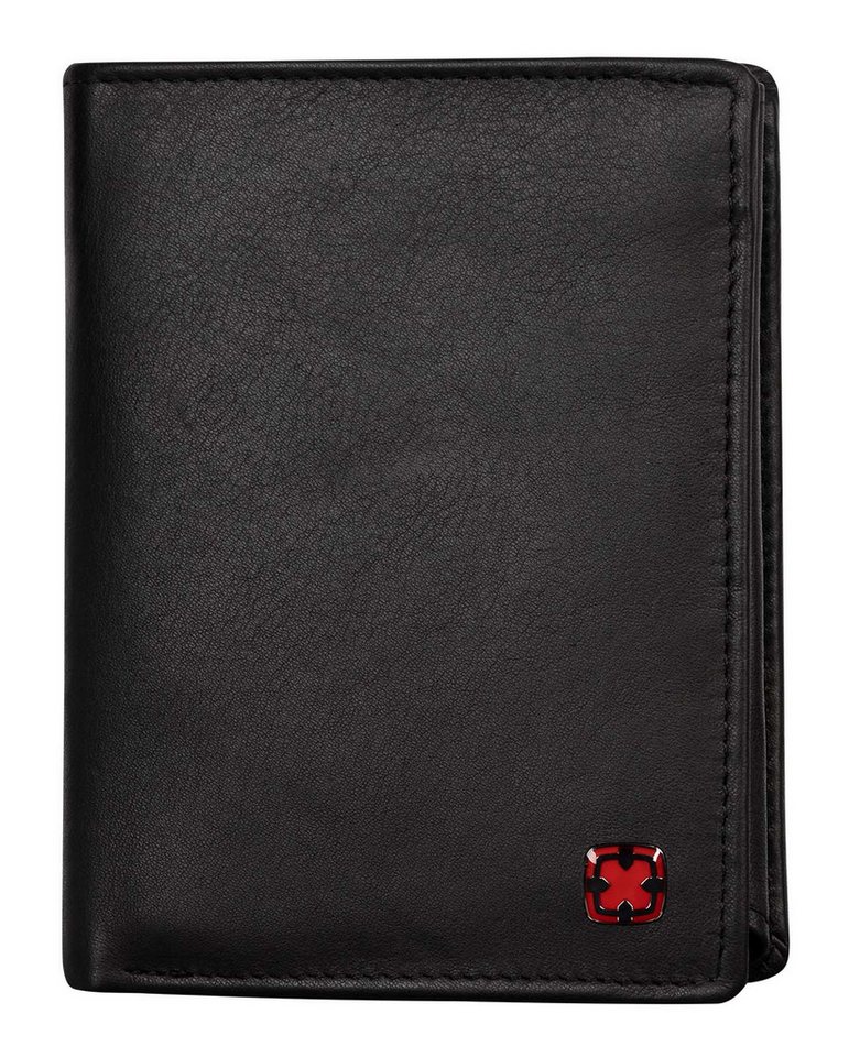 Travel N Meet Geldbörse Herren RFID Leder Geldbörse Brieftasche Portemonnaie Hochformat, RFID Schutz von Travel N Meet