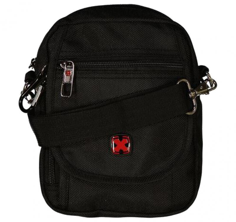 Travel N Meet - Travel ´N´ Meet Schultertasche aus Spinnstoff Schwarz Schwarz von Travel N Meet