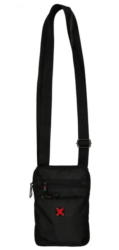 Travel N Meet - Travel ´N´ Meet Schultertasche klein aus Spinnstoff Schwarz Schwarz von Travel N Meet