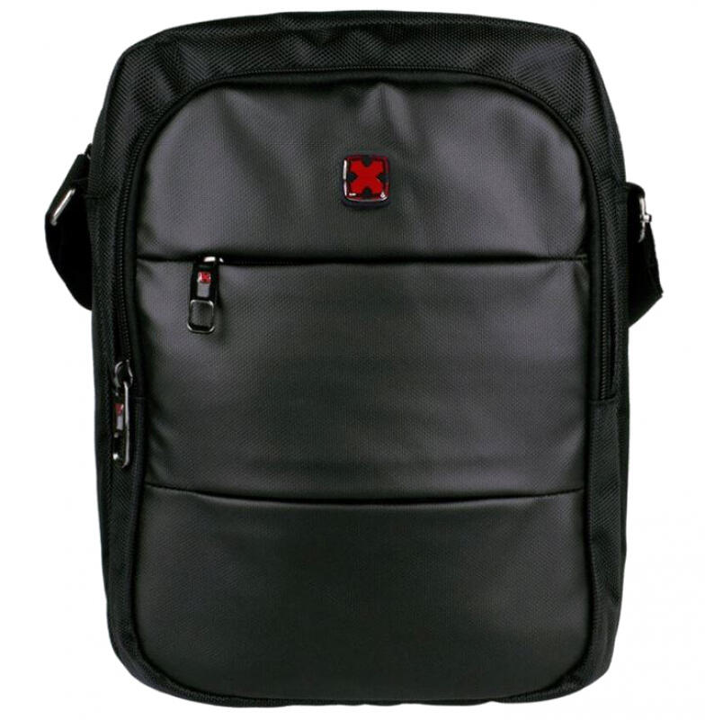 Travel N Meet - TravelN Meet Schultertasche hoch aus Spinnstoff schwarz Schwarz von Travel N Meet