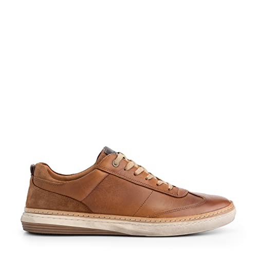 Travelin' Bransford - Herren - Sneaker niedrig - Citytrip - Leder - Cognac - 43 von Travelin'