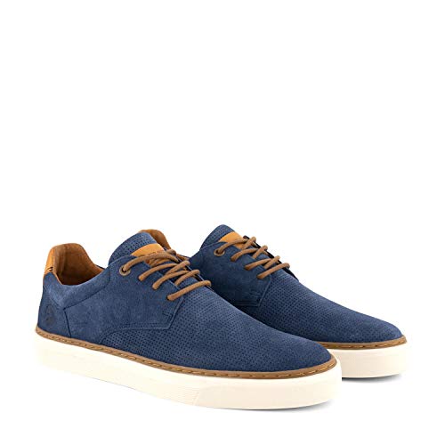 Travelin' Chetton - Herren - Sneaker niedrig - Citytrip - Wildleder - Blau - 43 von Travelin'