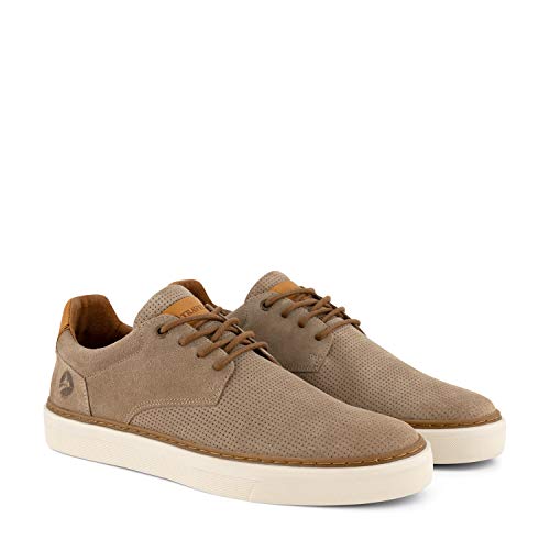 Travelin' Chetton - Herren - Sneaker niedrig - Citytrip - Wildleder - Sand - 46 von Travelin'