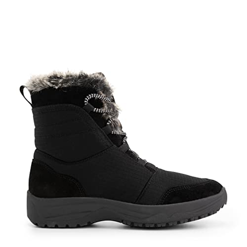 Travelin' Damen Banff Lady Snowboots Outdoor Textil schneeschuhe - Schwarz 39 von Travelin'