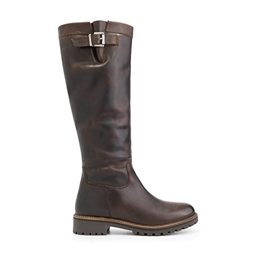 Travelin' Damen Daneborg Lady Boot High Country Leder stiefel elegant - Dunkel Braun 41 von Travelin'