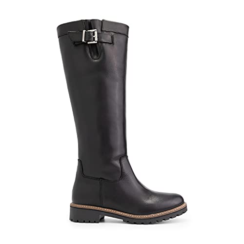 Travelin' Damen Daneborg Lady Boot High Country Leder stiefel elegant - Schwarz 36 von Travelin'