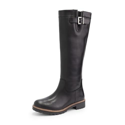 Travelin' Damen Daneborg Lady Boot High Country Leder stiefel elegant - Schwarz 41 von Travelin'