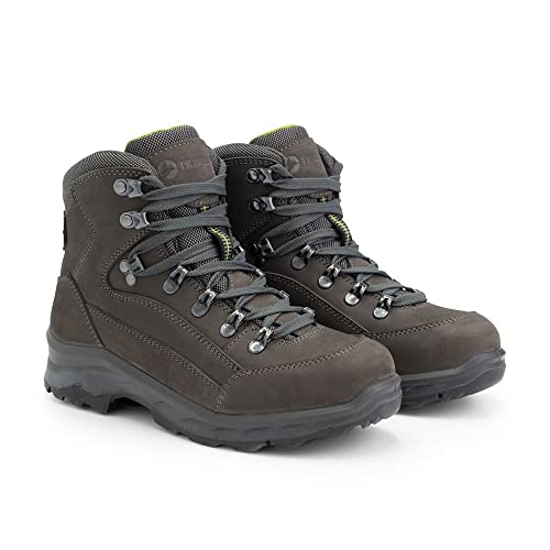 Travelin' Damen Faaborg Lady Hiking Boot Outdoor Leder Wanderschuhe - Grau 37 von Travelin'