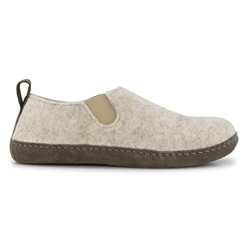 Travelin' Damen In-Home Lady Home slipper Home Filt/Wolle warm latschen - Sand 39 von Travelin'