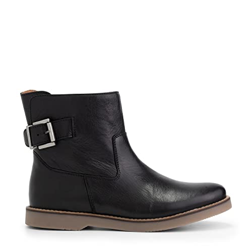 Travelin' Damen Louargat Lady Boot ankle Citytrip Leder stiefeletten elegant - Schwarz 37 von Travelin'