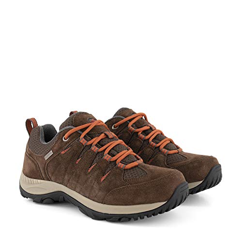 Travelin' Damen Nyborg Low Lady Hiking Boot Outdoor Leder Wanderschuhe - Braun 39 von Travelin'