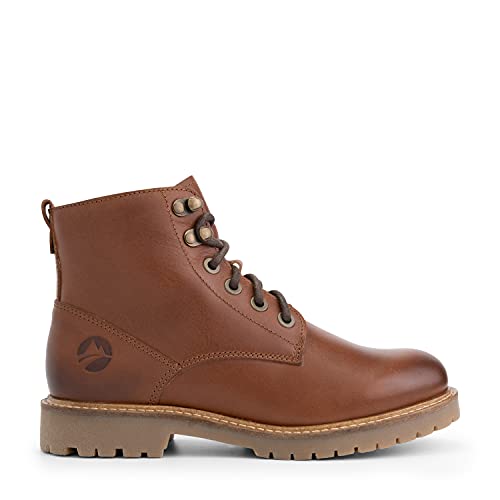 Travelin' Damen Stalon Lady Lace-up Country Leder outdoor Schnürschuhe - Cognac 38 von Travelin'