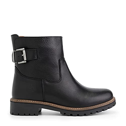 Travelin' Damen Vadfoss Lady Boot ankle Country Leder stiefeletten elegant - Schwarz 37 von Travelin'