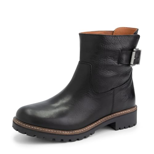 Travelin' Damen Vadfoss Lady Boot ankle Country Leder stiefeletten elegant - Schwarz 40 von Travelin'