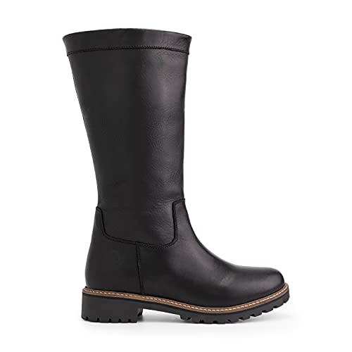 Travelin' Damen Varde Lady Boot mid Country Leder stiefel elegant - Schwarz 40 von Travelin'