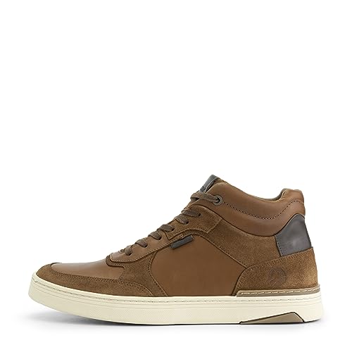 Travelin' Herren Hoher Sneaker Moulton - Cognac - 48 von Travelin'