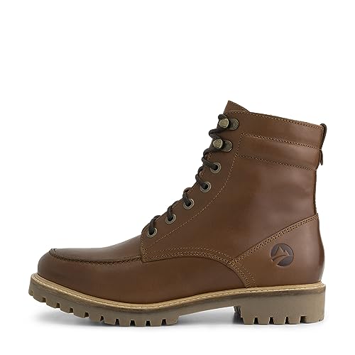 Travelin' Herren Lässiger Schnürstiefel Rogaland - Cognac - 43 von Travelin'