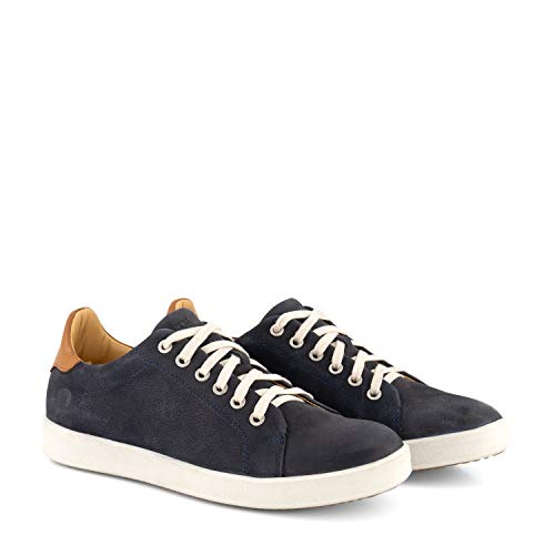 Travelin' Metz - Damen - Sneaker Low - Citytrip - Nubuk - Neutrale Passform - Blau - 37 von Travelin'