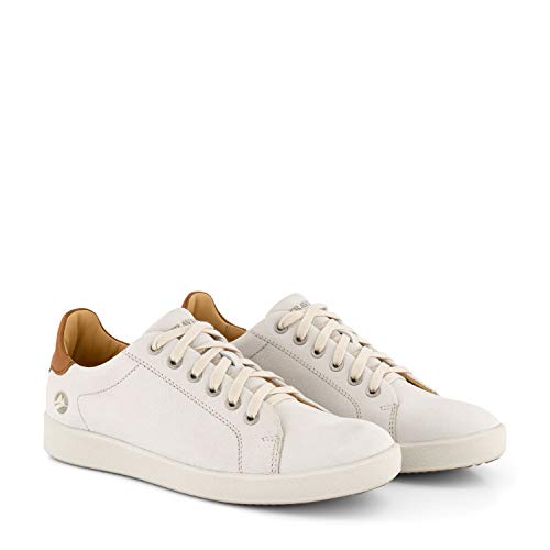 Travelin' Metz - Damen - Sneaker Low - Citytrip - Nubuk - Neutrale Passform - Weiss - 38 von Travelin'