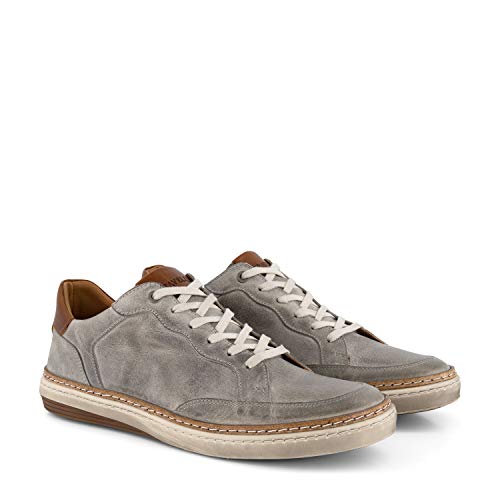 Travelin' Northampton - Herren - Sneaker niedrig - Citytrip - Leder - Grau - 41 von Travelin'