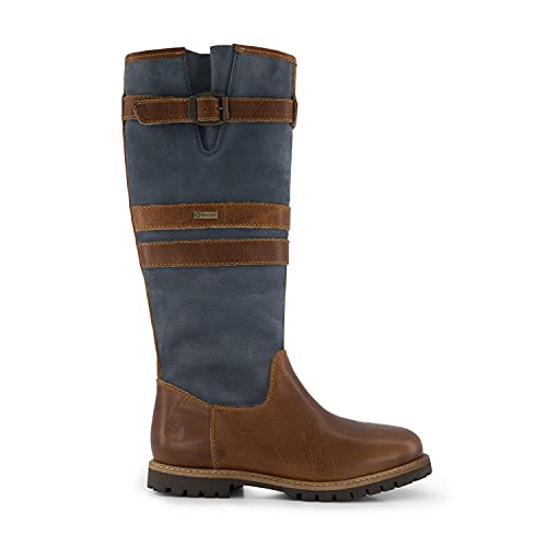 Travelin' Damen Norway Lady Boot High Country Technical Leder stiefel elegant - Blau 43 von Travelin'