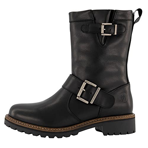 Travelin' Damen Silkeborg Lady Boot Mid Country Leder stiefel elegant - Schwarz 38 von Travelin'