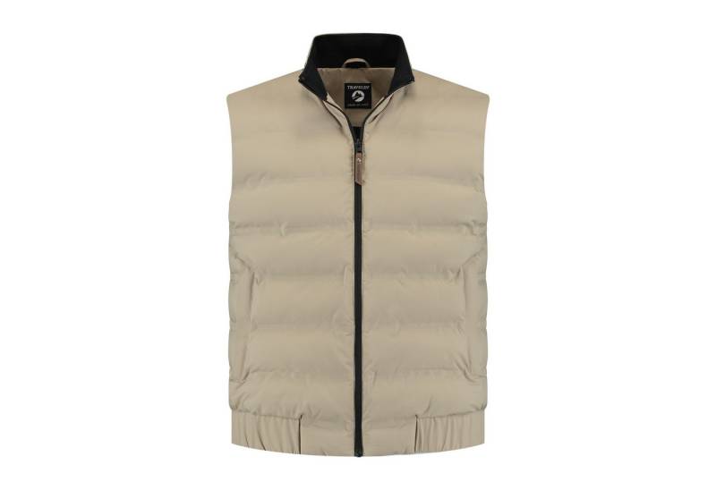 Travelin' Steppweste Travelin' Magnus Bodywarmer Men Taupe L von Travelin'
