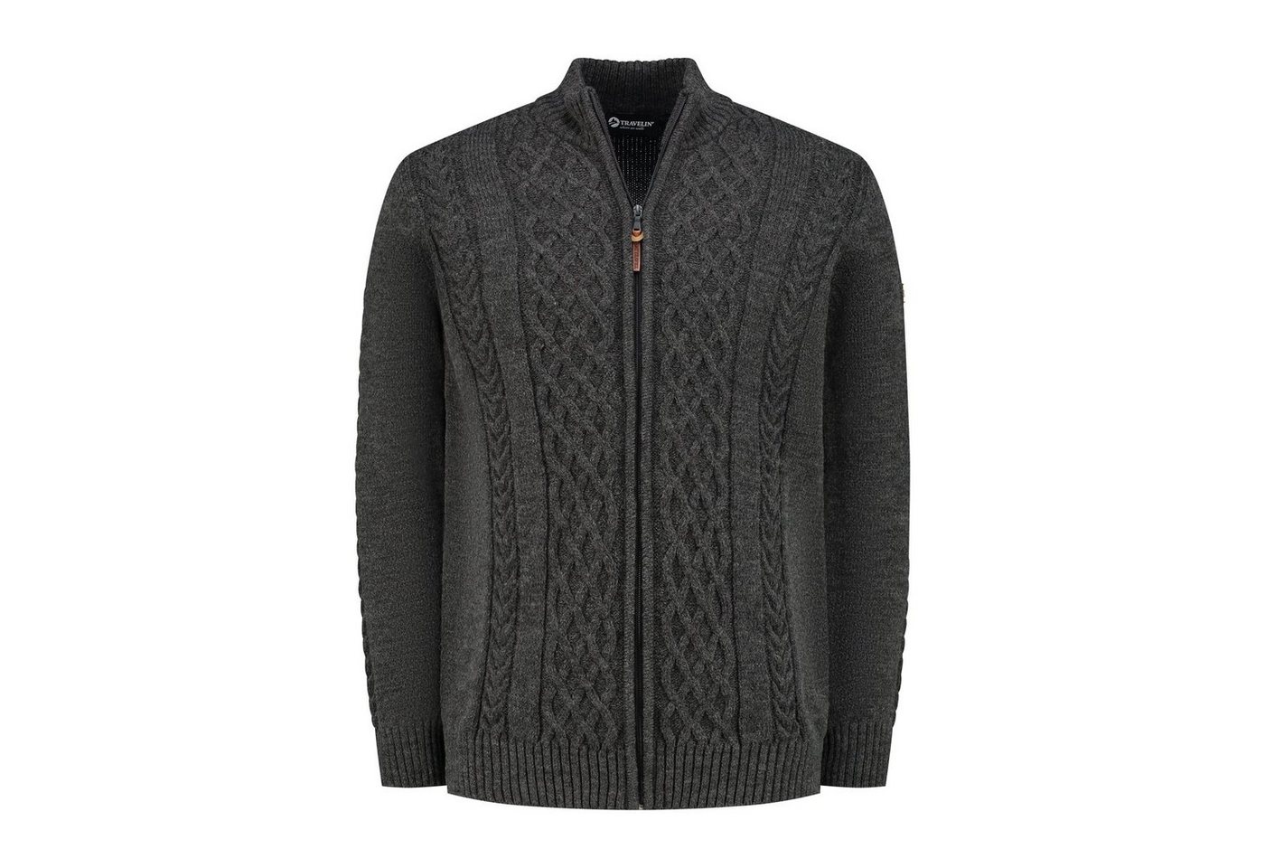 Travelin' Strickjacke Vest Jaali Men Acryun Wolle von Travelin'