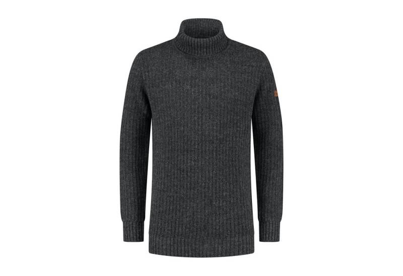 Travelin' Strickpullover Travelin' Coll Boda Men Dark Antracite M von Travelin'