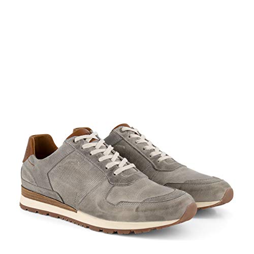 Travelin' Worcester - Herren - Sneaker niedrig - Citytrip - Leder - Grau - 43 von Travelin'