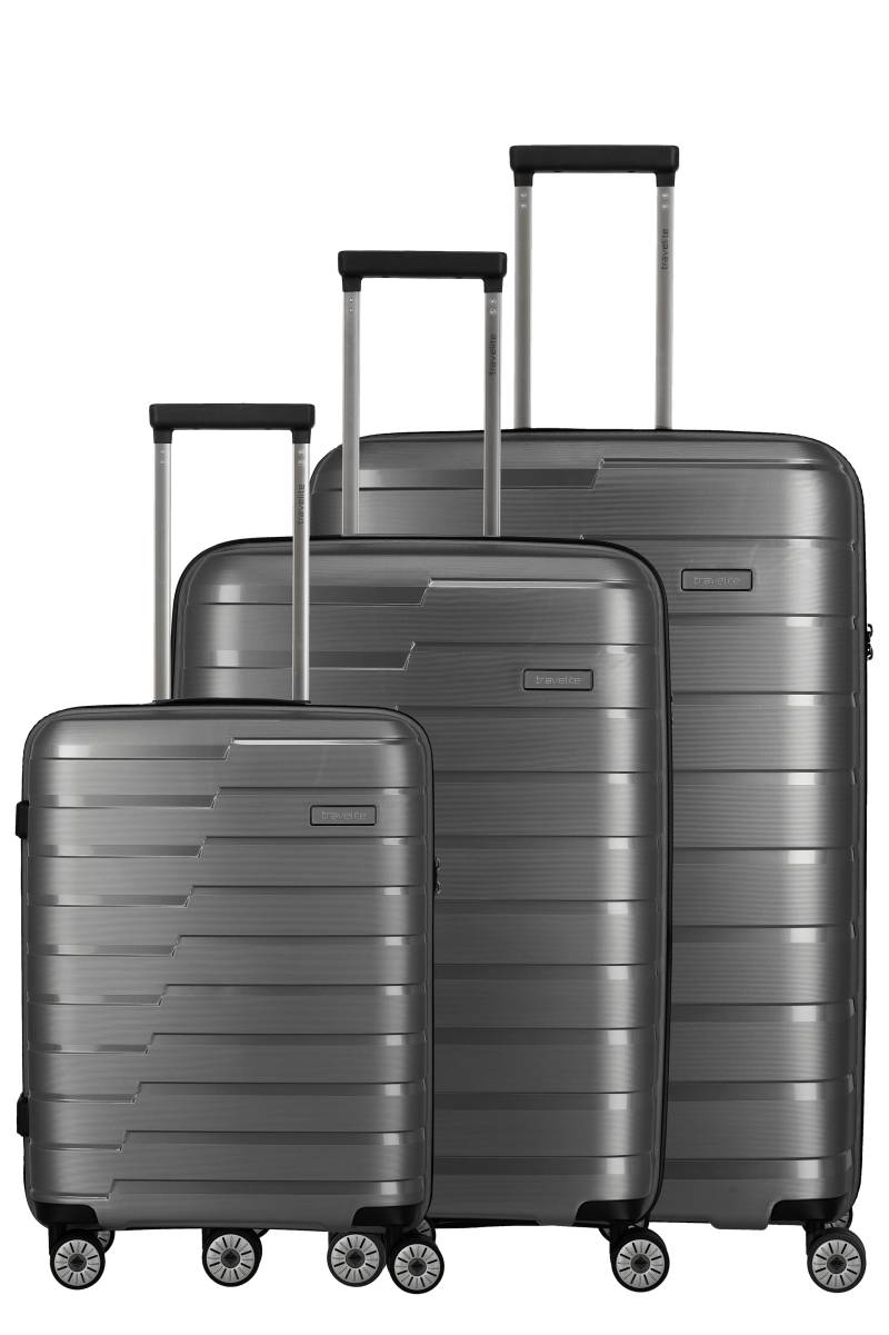 Travelite - Air Base 3-tlg. Koffer-Set Anthrazit von Travelite