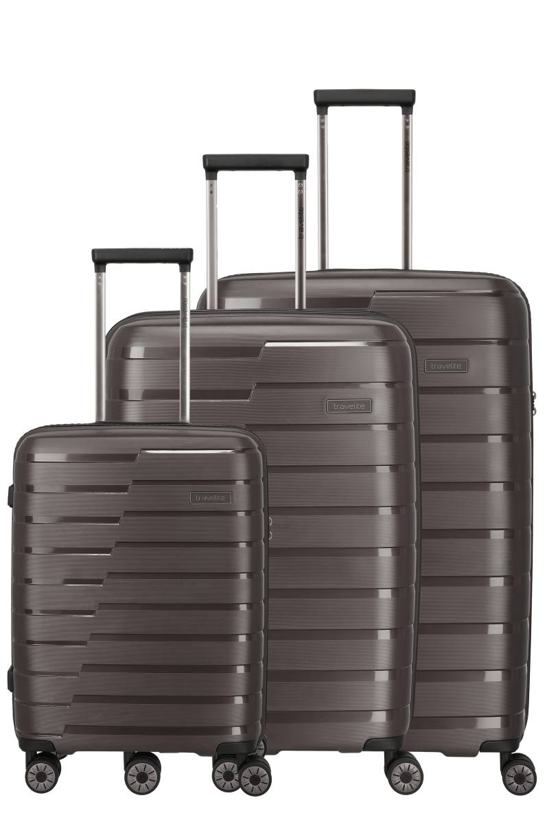 Travelite - Air Base 3-tlg. Koffer-Set Coffee von Travelite